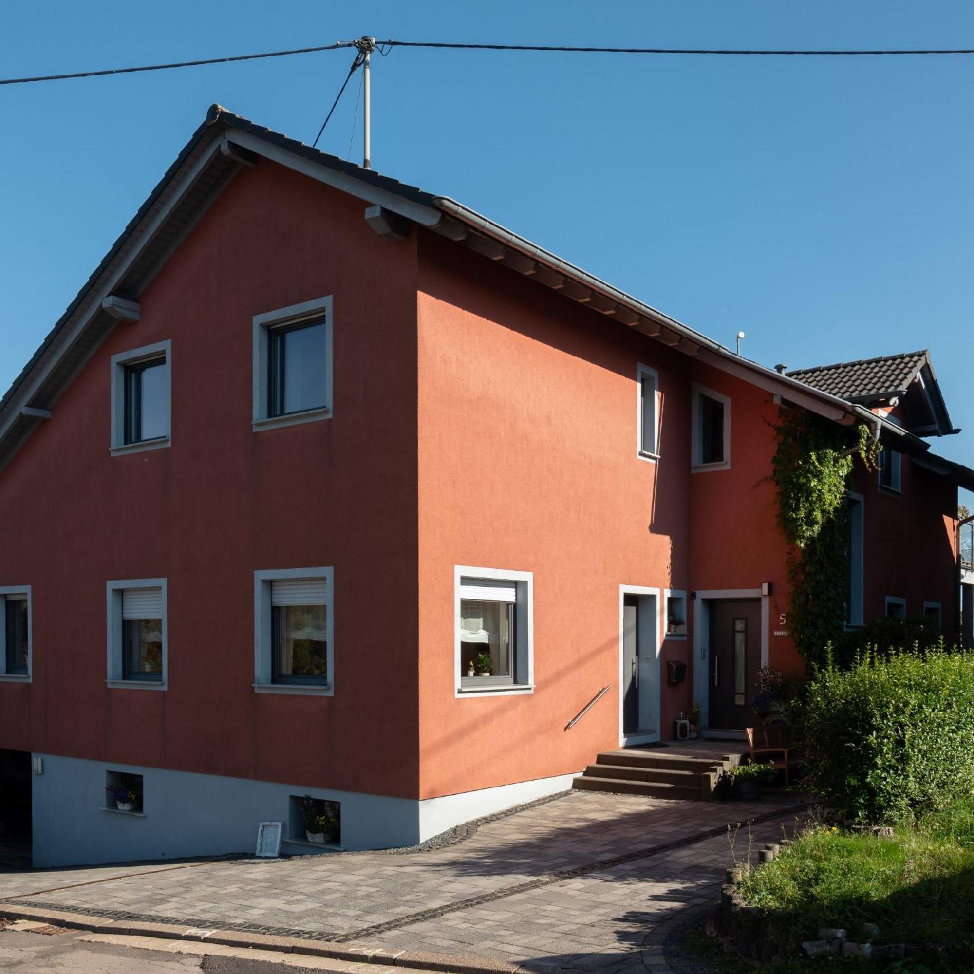 Ferienwohnung Am Gaesschen Scheiden Exterior foto